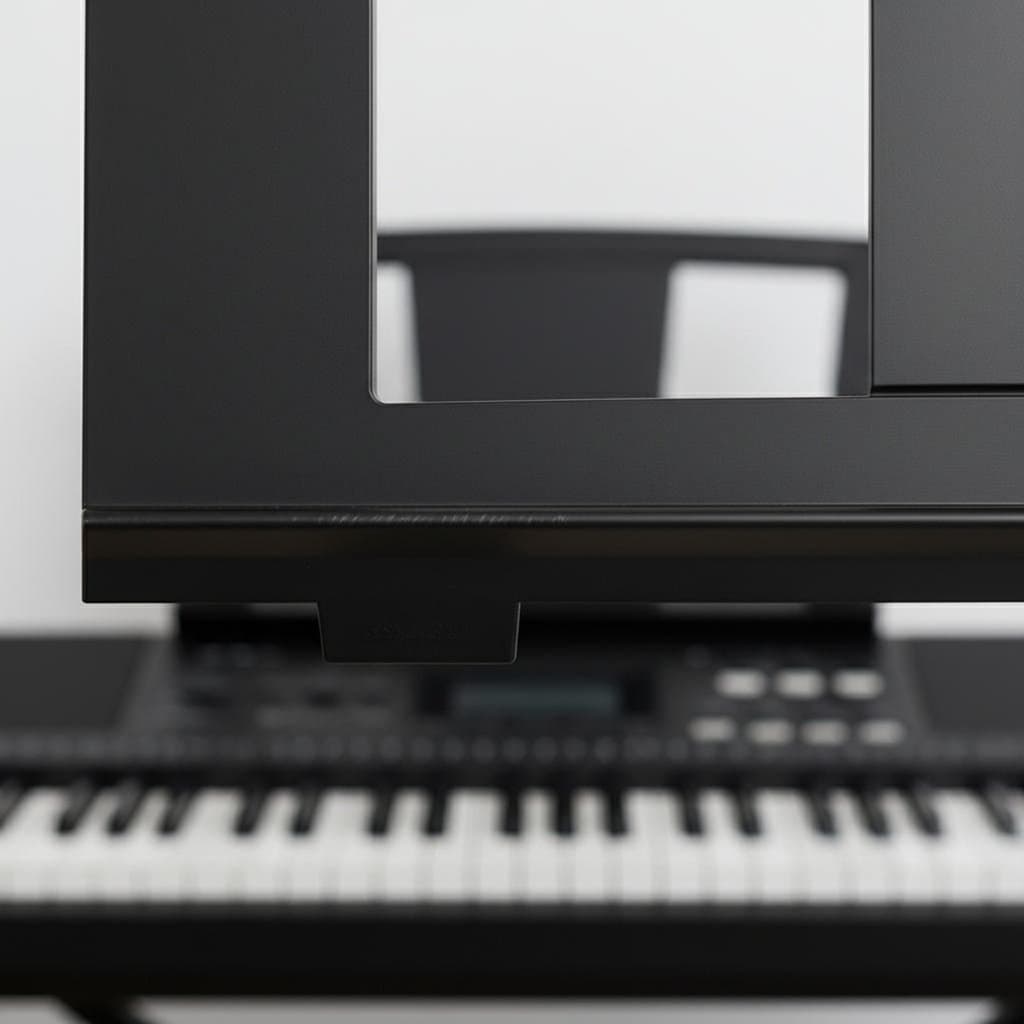 Suporte De Música Para Teclado Eletrônico De Ajuste Universal Rack De Pontuação De Estável Leve