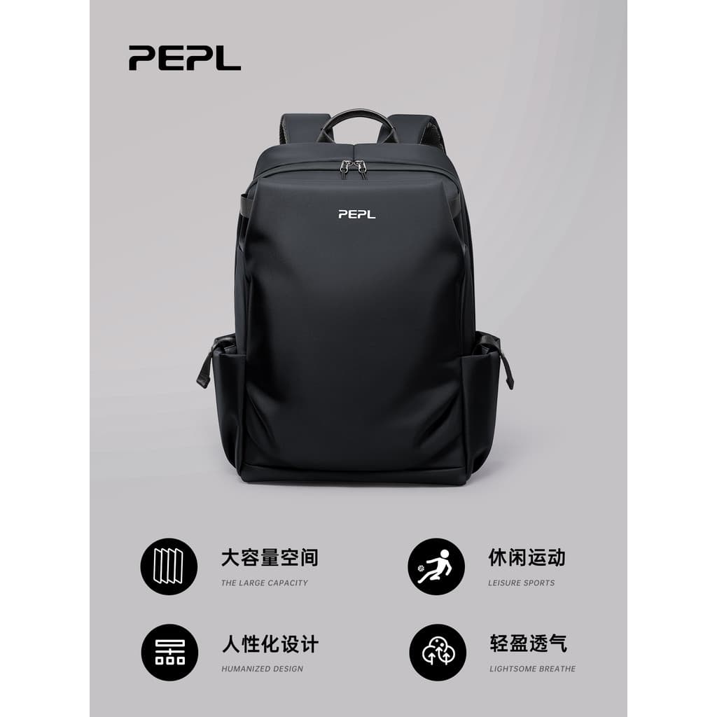 Mochila masculina de grande capacidade, à prova d'água, bolsa para computador, 2025, novo estilo, leve, viagem de negóci
