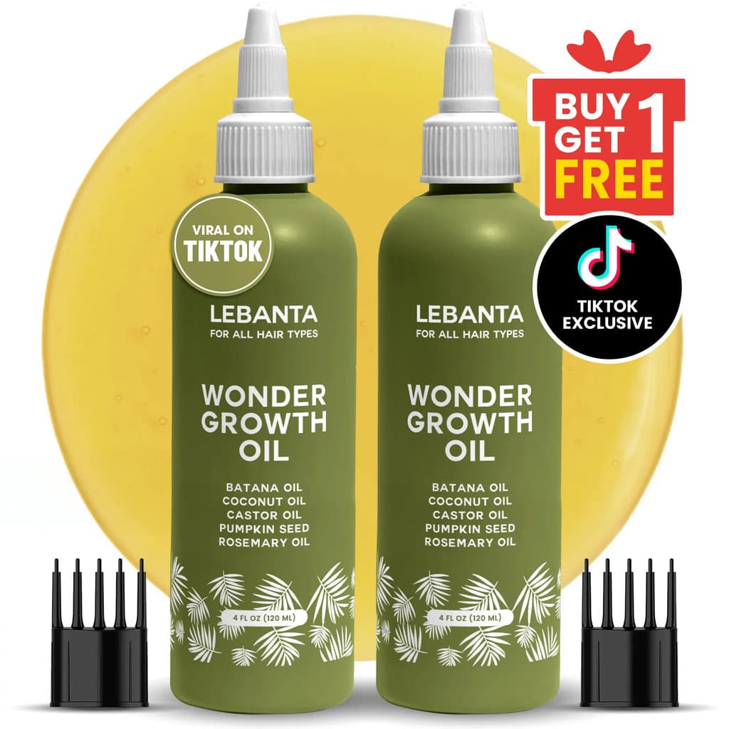 LebantaHaircare Batana para Crescimento Capilar, Sérum Hidratante para o Couro Cabeludo para Engrossar e Fortalecer os C