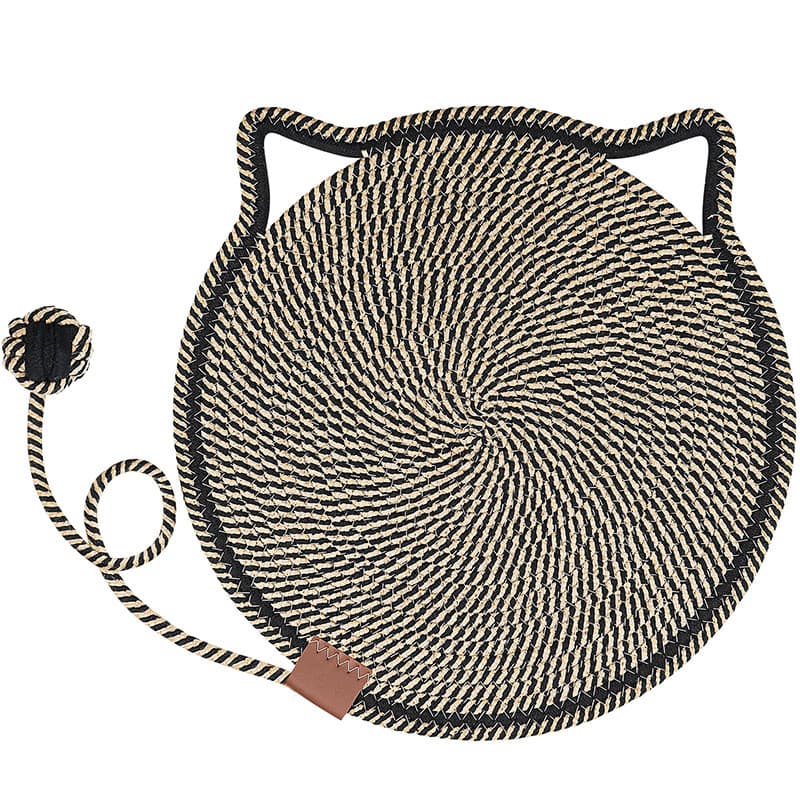 Placa de garra de gato resistente ao desgaste, bola de brinquedo, almofada de algodão para animais de estimação, almofad