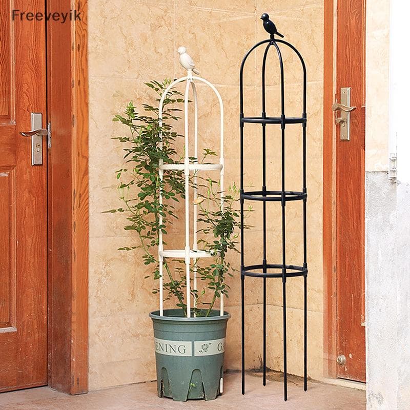 [Fre] 1 Conjunto De Escalada Planta Gaiolas De Suporte De Jardim Em Treliça Para Flores Plantas Estrutura DIY Vasos De V