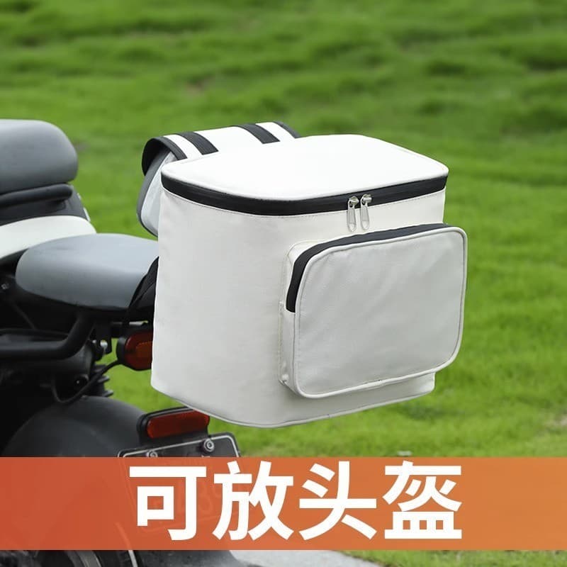 [Gerente de loja recomendado] Encosto de motocicleta elétrica pendurado Bolsa Bateria Bolsa de armazenamento de carro de