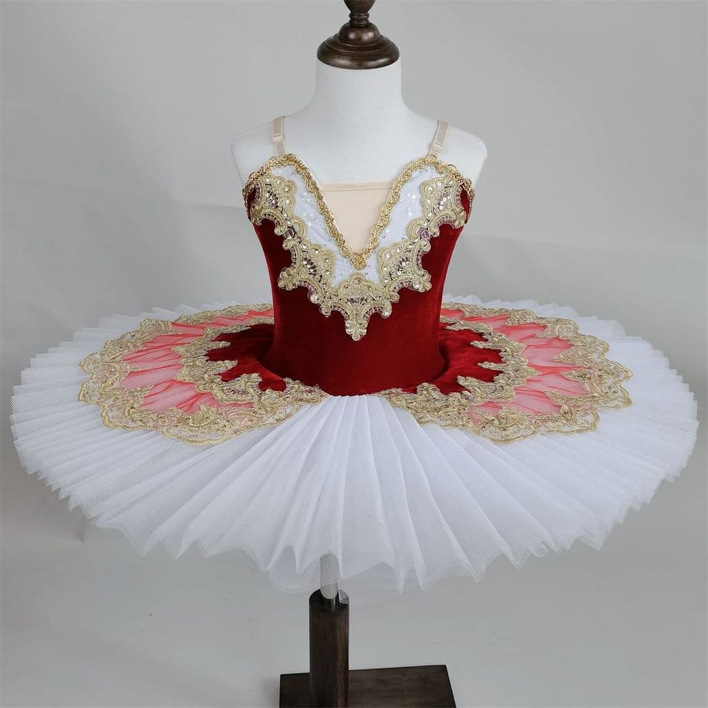 Crianças profissional saia de balé feminino dormir beleza traje cisne lago rosa gaze TUTU saia palco desempenho traje202