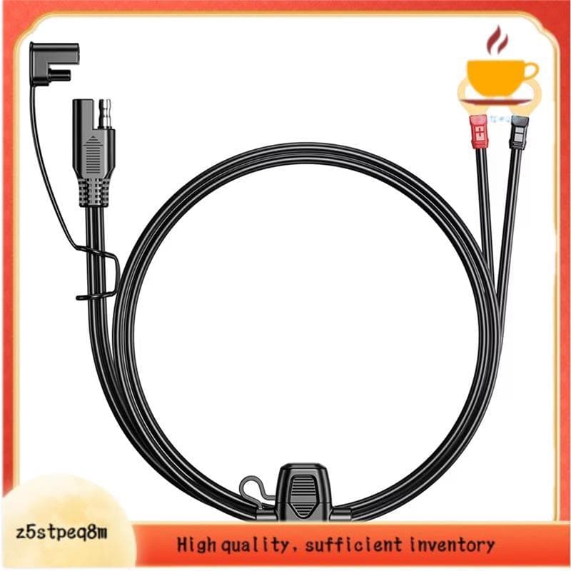 Terminal De Anel 12-24V SAE Para Conectores Cabo De Extensão 6FT 18AWG À Prova D'água De Umidade Carregador De Bateria