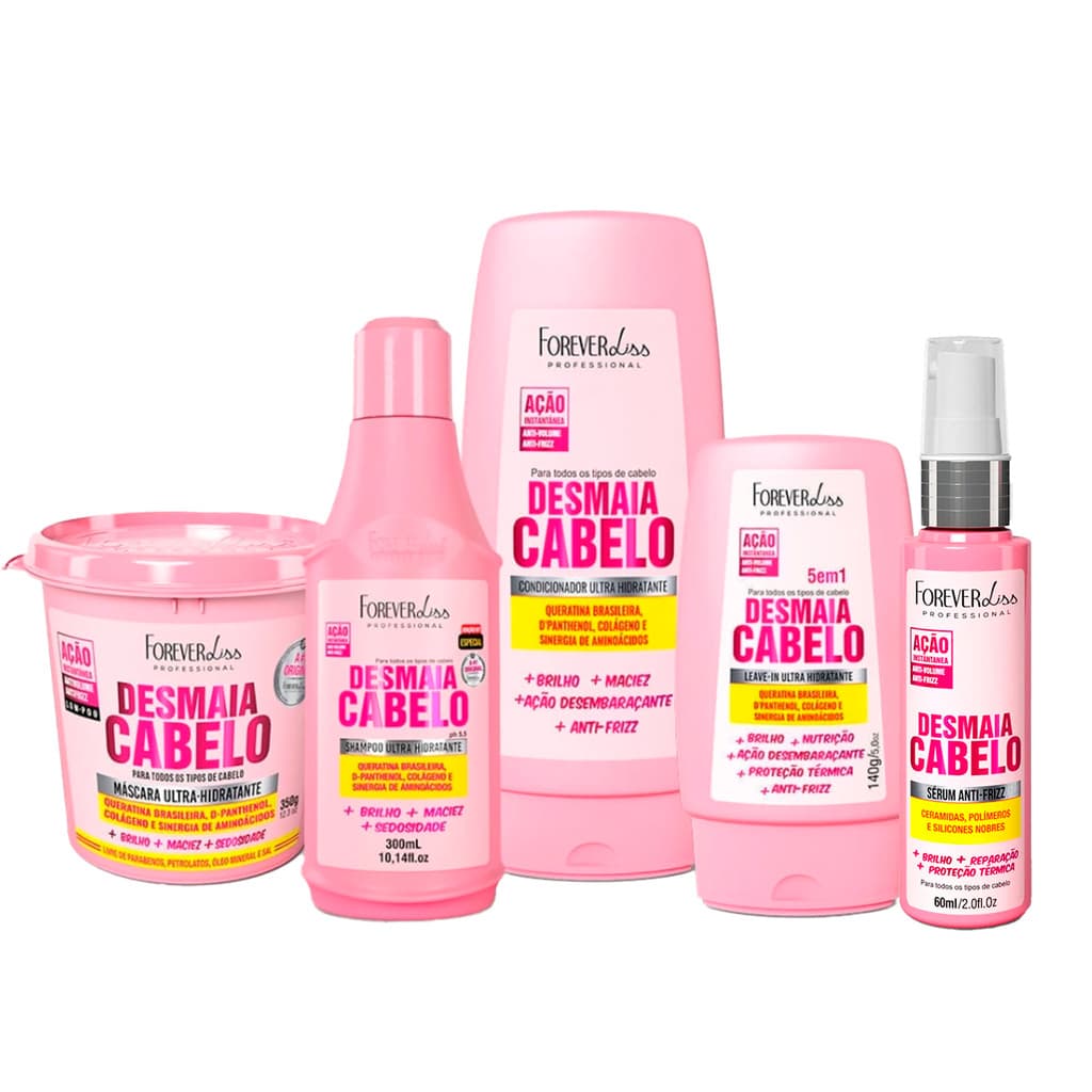 Kit Desmaia Cabelo Completo Forever Liss