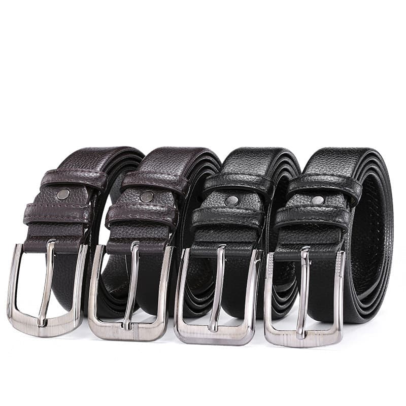[Conforto Diário] Cinto masculino com fivela, cinto masculino para ocasiões casuais de negócios/Cinto/Moda Masculina