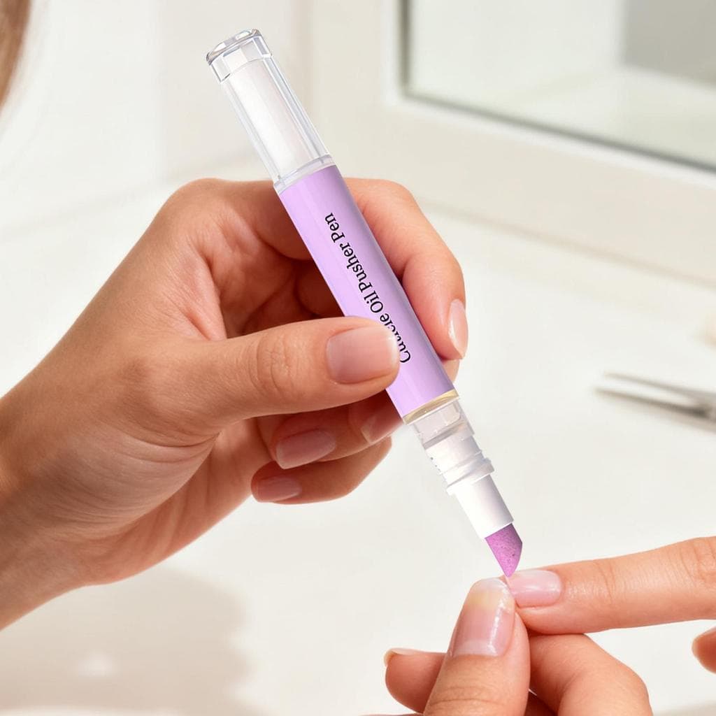 Caneta Empurradora De Óleo De Cutícula , Amortecedor De Esmalte De Precisão Com Perfume , Para Unhas Mulheres , Meninas