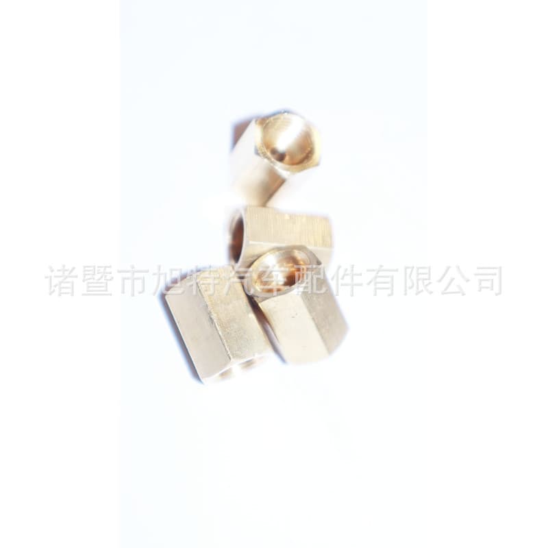 Conector de latão com travamento automático para mangueira, conjunto de fácil substituição, conector de tubo de freio, D