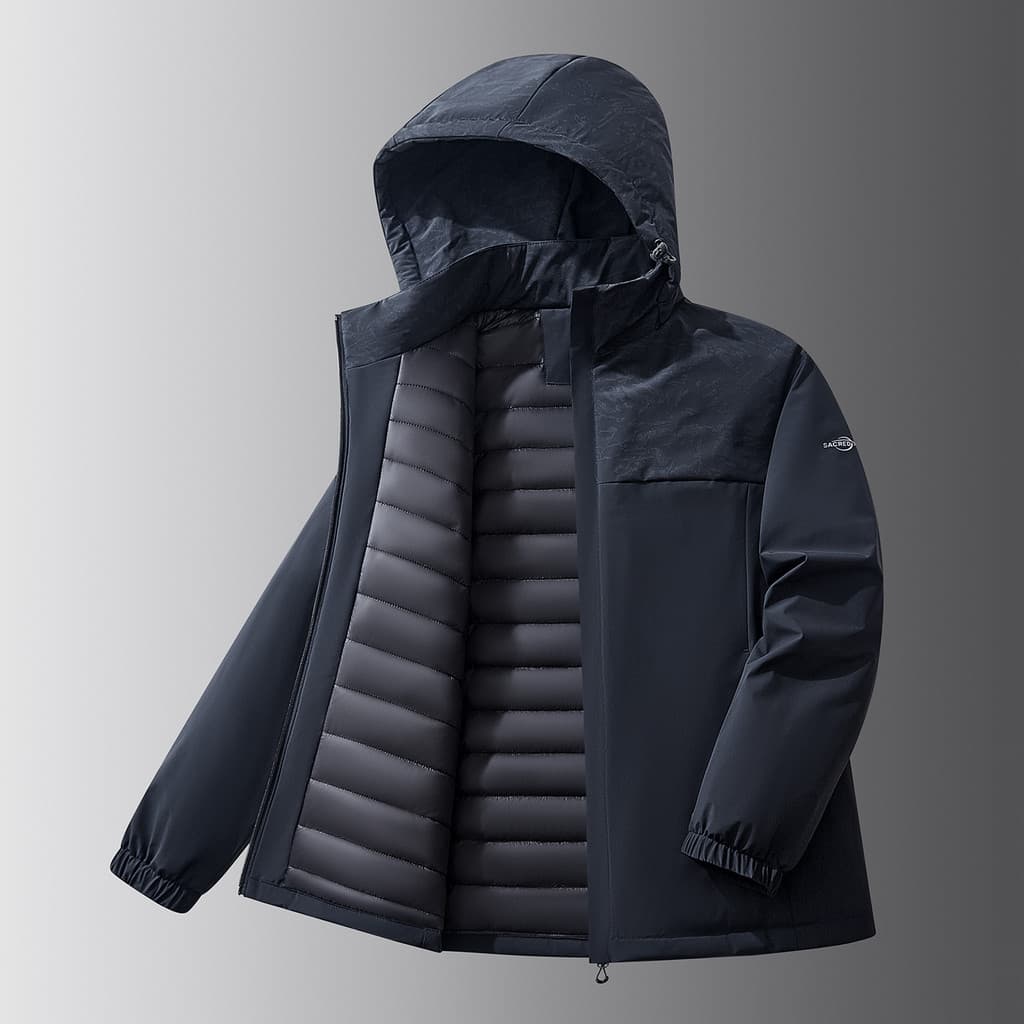 Novo Quente Impermeável Parkas Novos Homens Outono Com Capuz Casual Inverno Jaqueta Casaco Marca À Prova De Vento Outwea