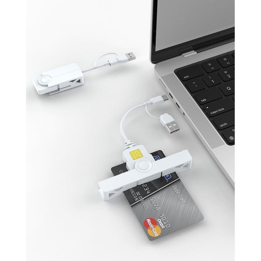 Leitor de cartão CAC militar USB C, leitor de cartão CAC militar do Ministério da Defesa, leitor de cartão CAC USB d