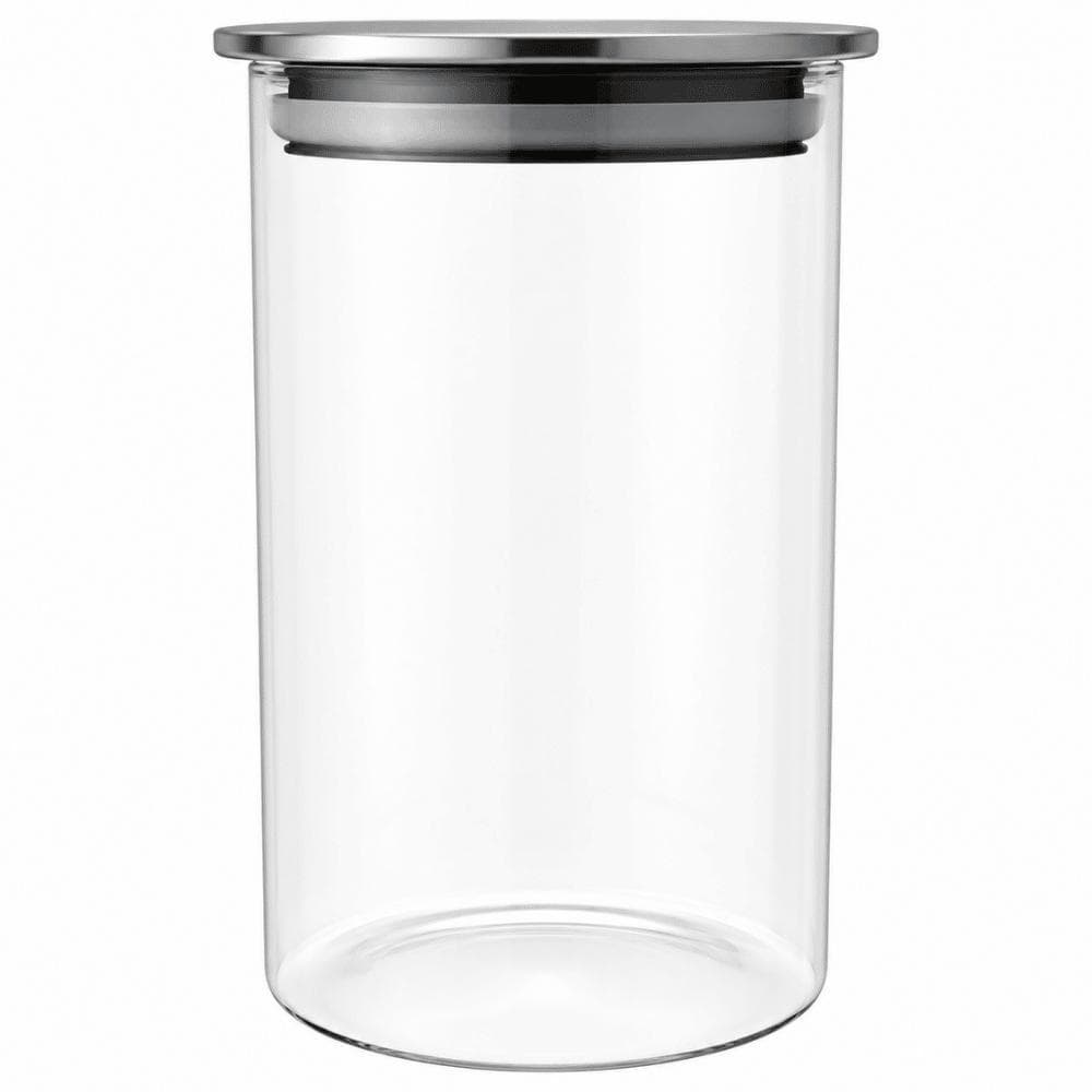 Pote Hermético em Vidro com Tampa de Inox 1L Linx