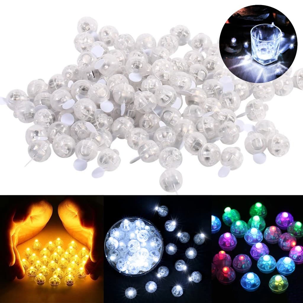 10 pcs Luzes De Balão Led Para Decoração De Festa/Mini Lâmpada De Bola