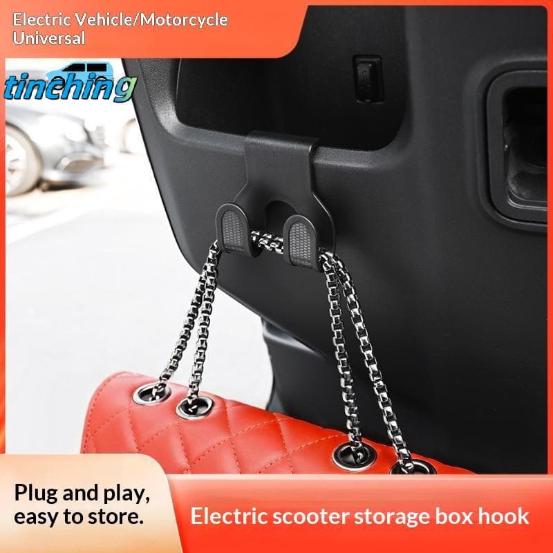 [Tinchigh] Gancho Oculto Ba Para Assento De Carro Carros Elétricos Suporte De Plástico Forte Organizador De Espaço Multi