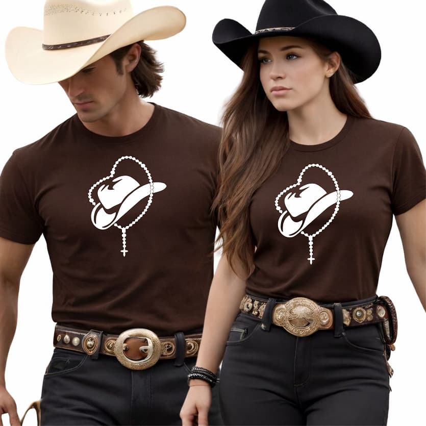 Kit Camiseta Country Algodao Premium Camiseta Feminina E Masculina