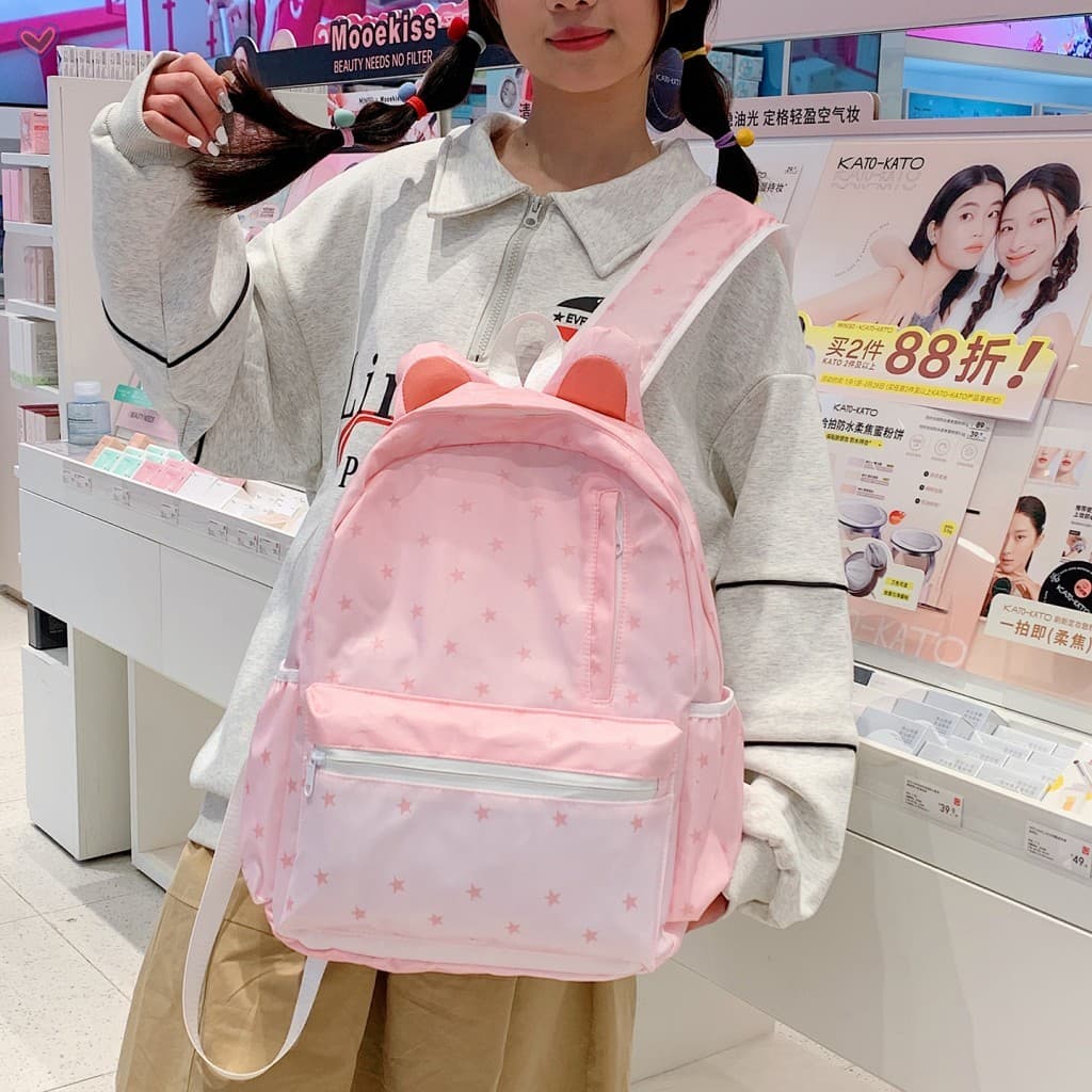 Mochila De Casal Moderna-Bolsa Escolar Campus Para Viagens E Deslocamento
