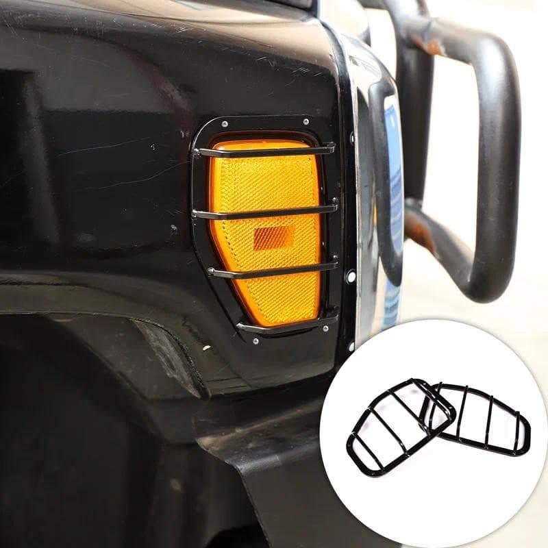 Grade De Sinalização Lateral Preta De Aço Inoxidável Para Carro , Capa Protetora Decorativa 2005-2009 Hummer H3 , Acessó