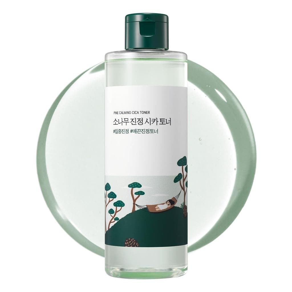 ROUNDLAB Pine Tree Soothing Toner 8.45 fl oz, um tônico facial hidratante de baixa acidez que contém extrato de pinheiro