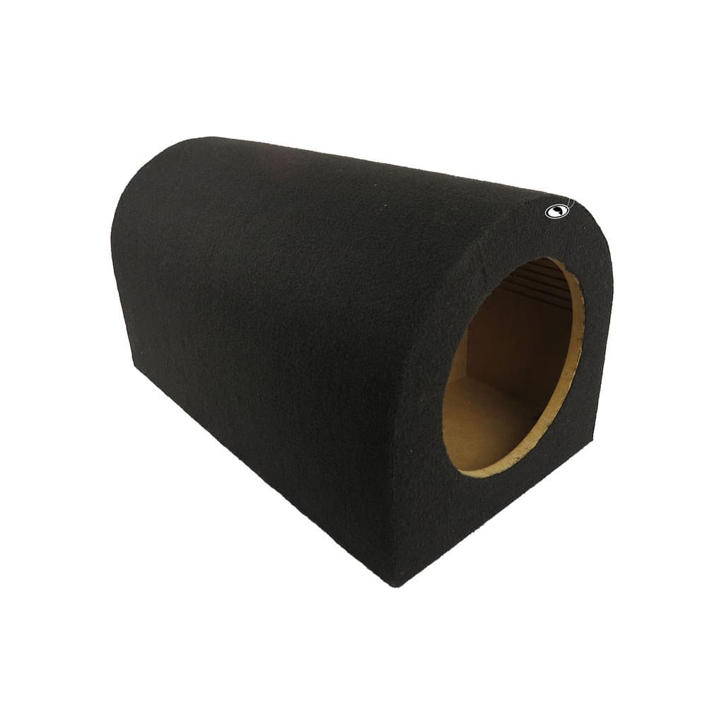 Caixa Bazooka Para Subwoofer 8" Carpete Preto
