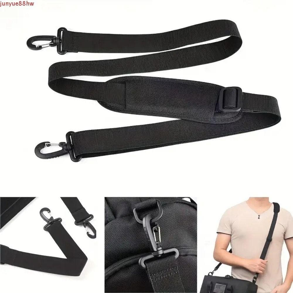 Alça de Ombro Ajustável JUNYUE, Corrente de Bolsa Reforçada Removível, Alça de Nylon, Extensor de Bolsa X8BA
