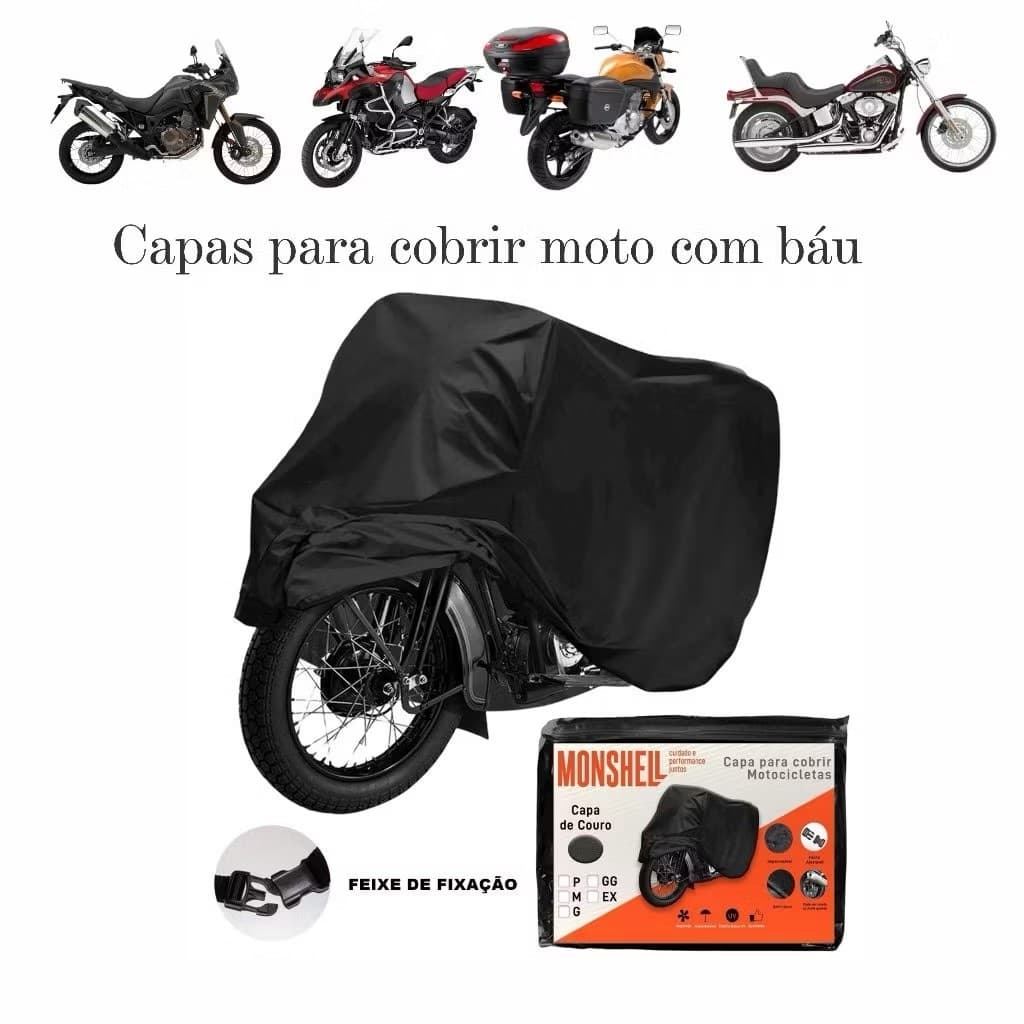 Capa Moto Impermeável Universal Para Scooter Proteção Completa TopG1
