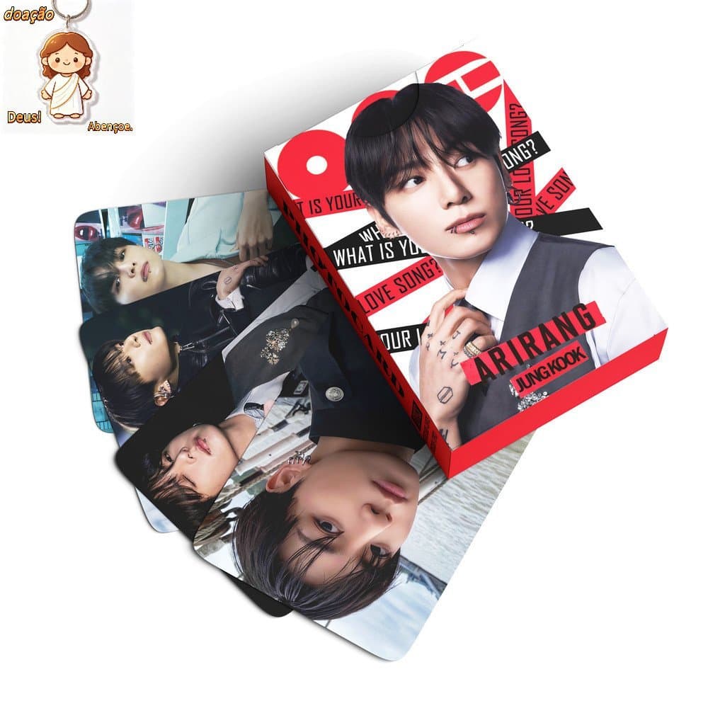 127 Unidades/Caixa Solo JUNG KOOK Photocards ARIRANG KPOP LOMO Cartão