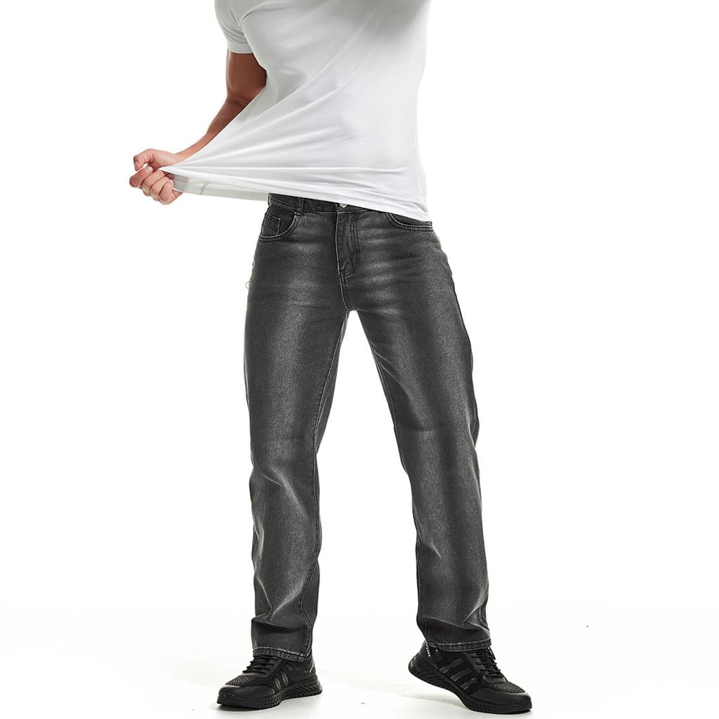 Homens homens magros Denim calças magras calças magras masculinas jeans