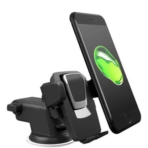 Suporte Automático Para Smartphone Veicular Universal Giro 360 Graus