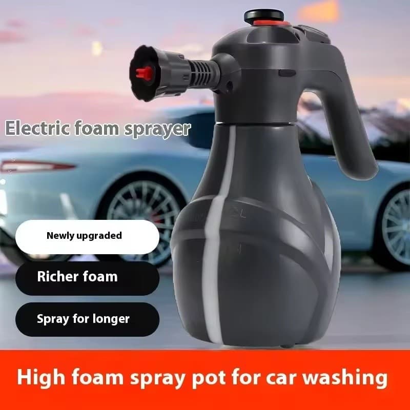 Pulverizador Elétrico Portátil De Espuma De Neve 2L Pote Alta Pressão Com Válvula De Alívio De Ferramenta Automática De