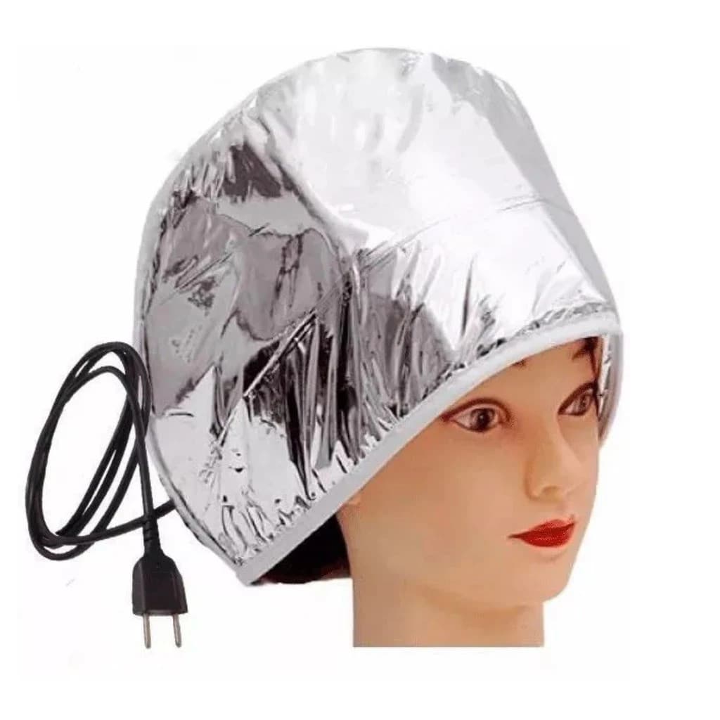 Touca Térmica Metalizada 110v para Tratamento Hidratação Capilar