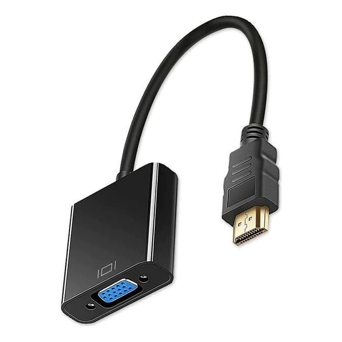 Adaptador Conversor Hdmi Macho Para Vga Fêmea Pc  HDMI-VGA