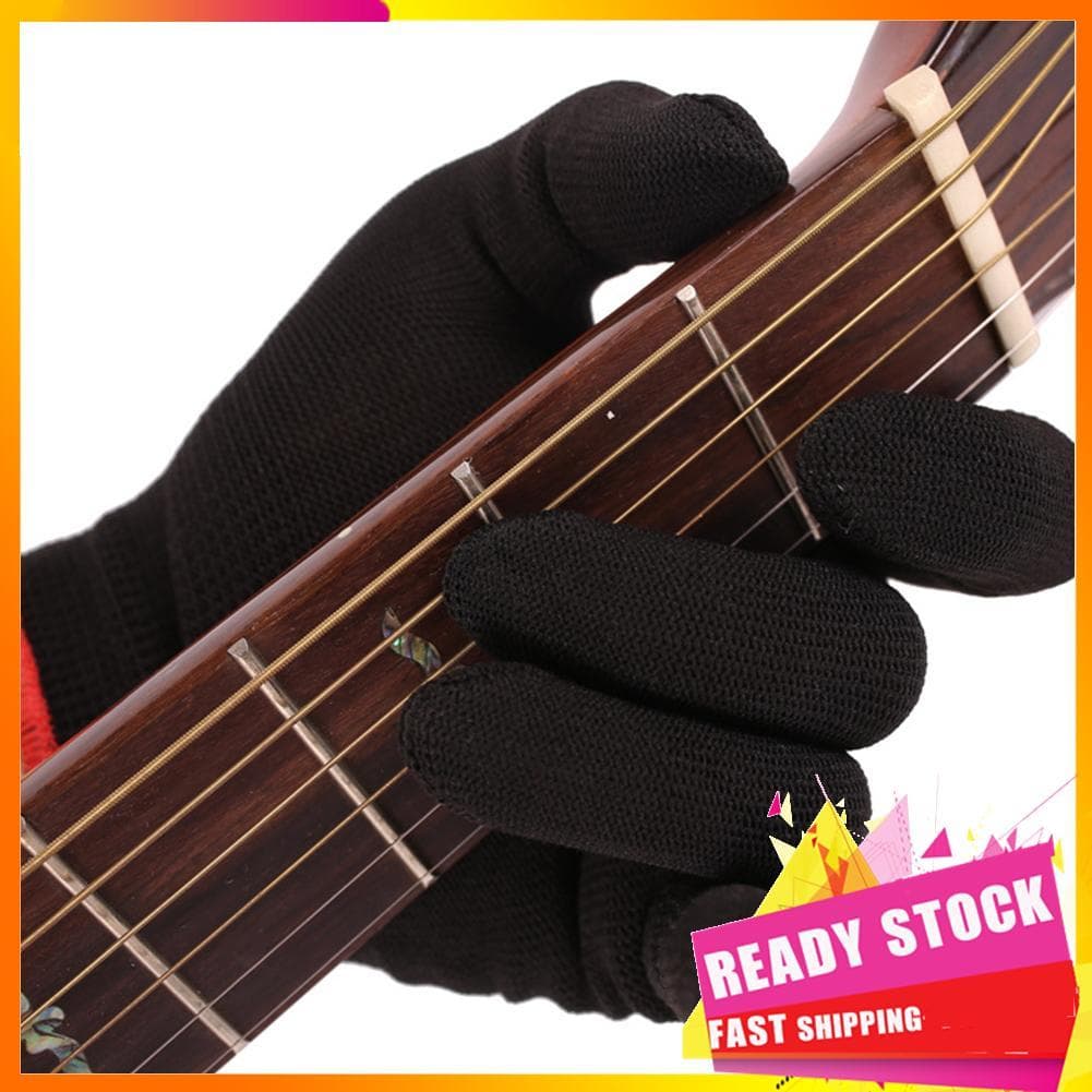 Gfgfgfgg Eujgoov Luva de guitarra protetora de dedo para prática em qualquer clima para violino banjo ukulele (L 360ml