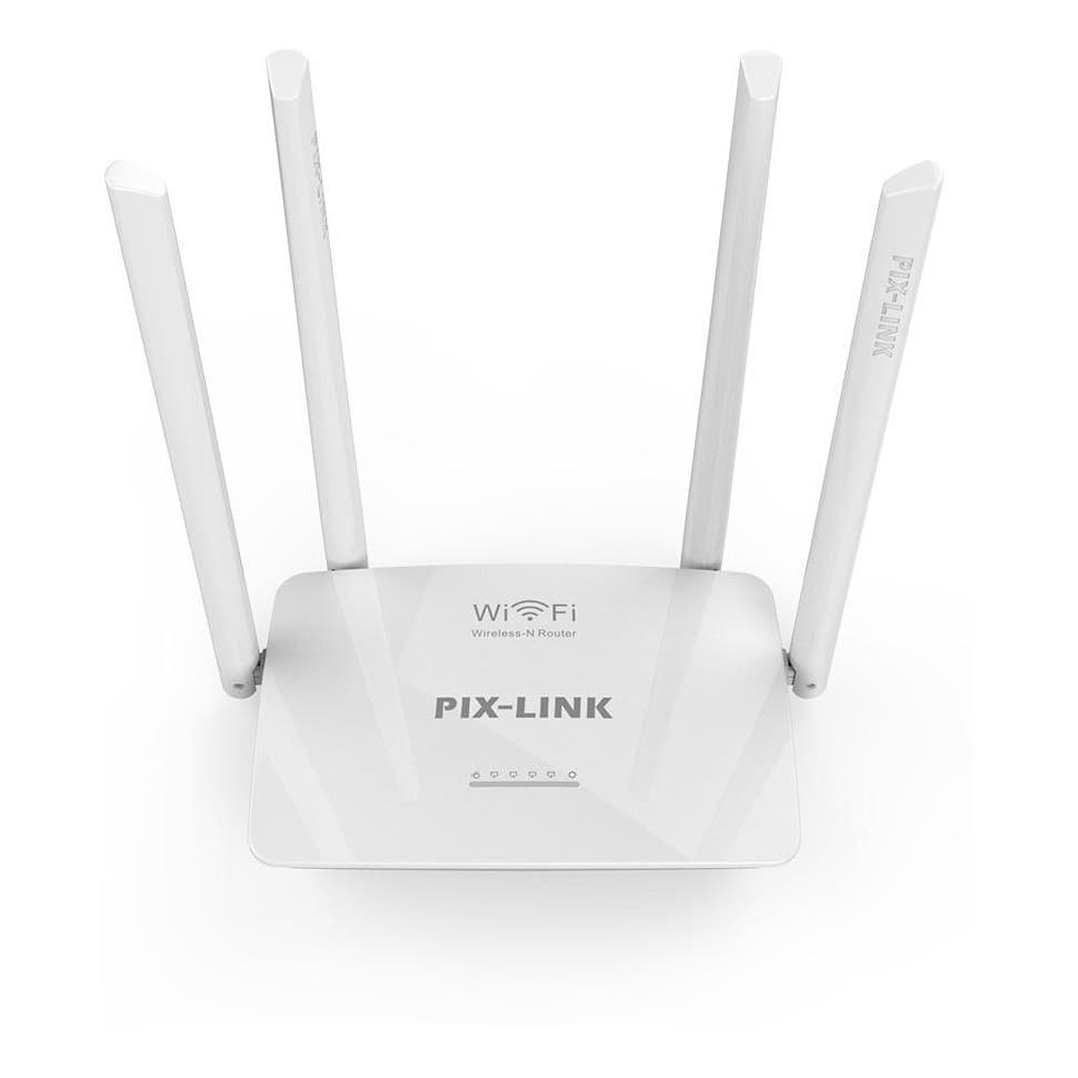 Pixlink roteador wi-fi 300mbps roteador sem fio wifi repetidor com 4 antenas de alto ganho LYQ-003