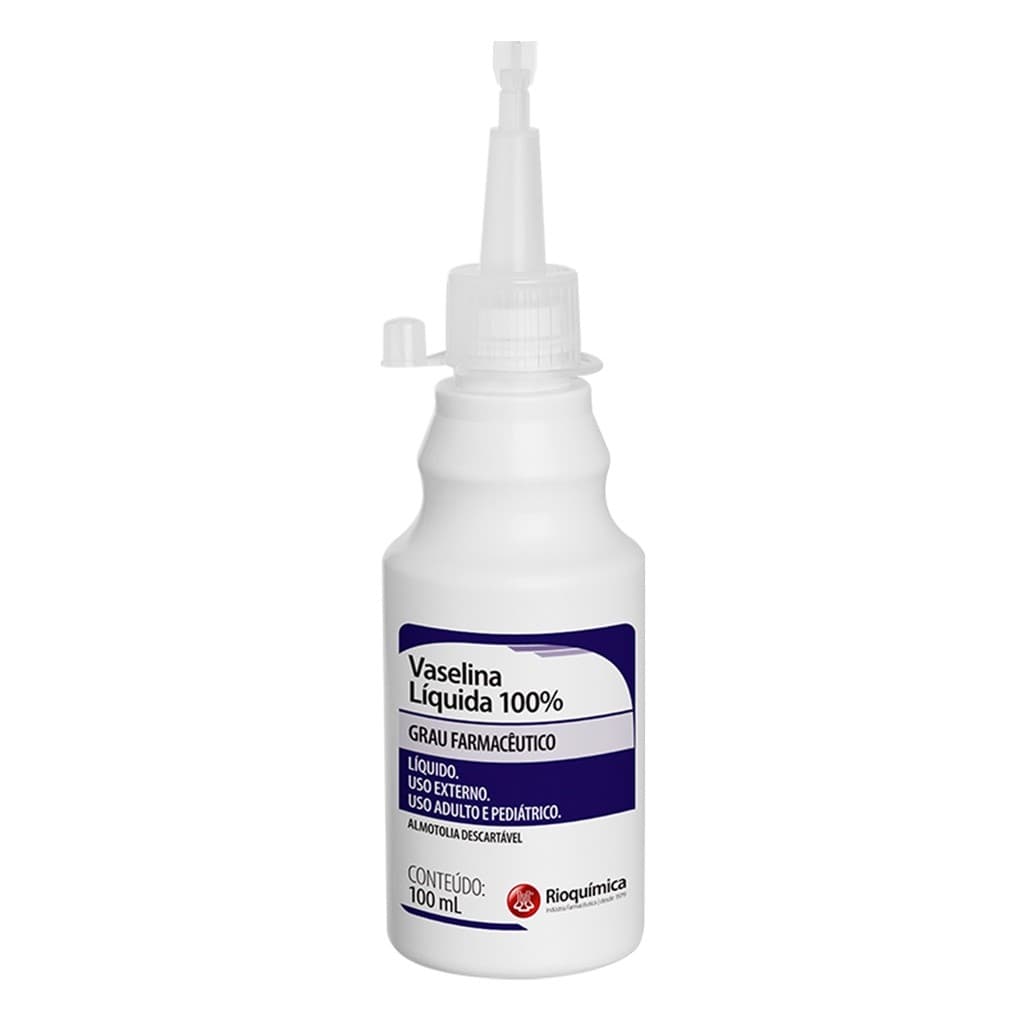 Vaselina Líquida Almotolia 100 Ml - Rioquimica