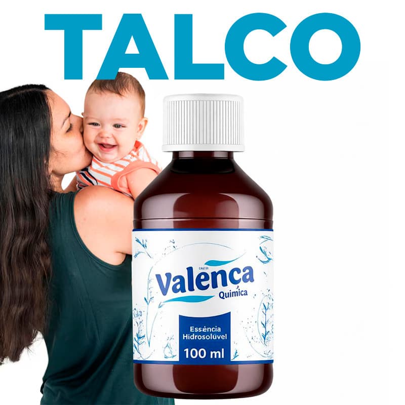 Essência Talco Chinês Concentrada Valença 100ml