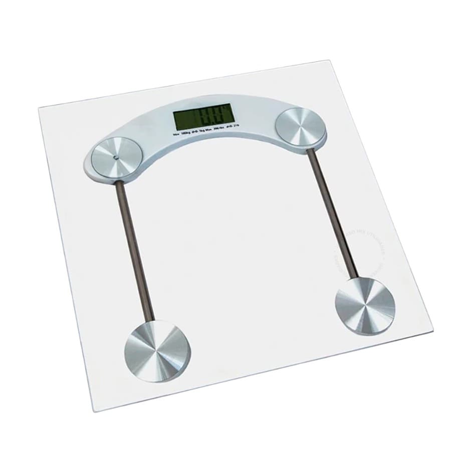 Balança Corporal Digital até 180kg (PROMOÇÃO) Com Vidro Temperado + Bateria