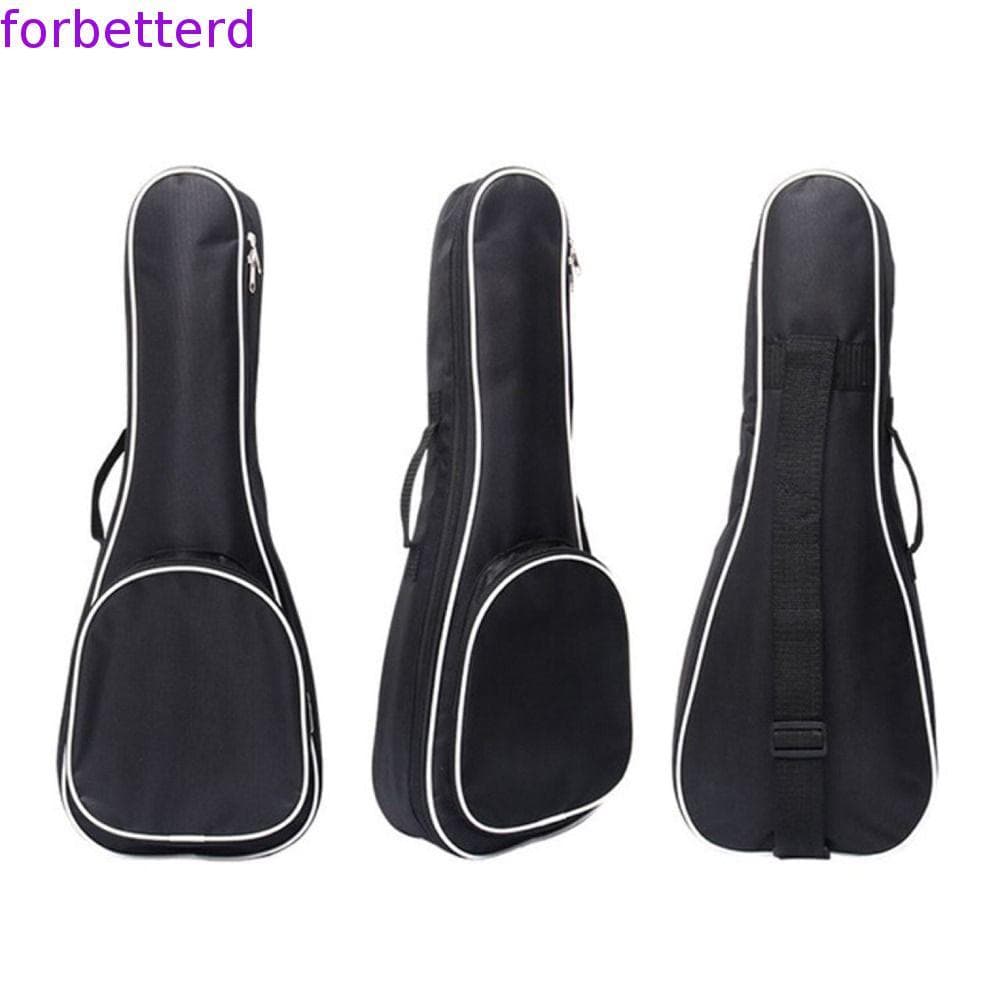 FORBETTERD Bolsa Mais Grossa Para Ukulele De Ombro Mini Guitarra Acessórios Cordas Peças Instrumentos Estojo Tenor