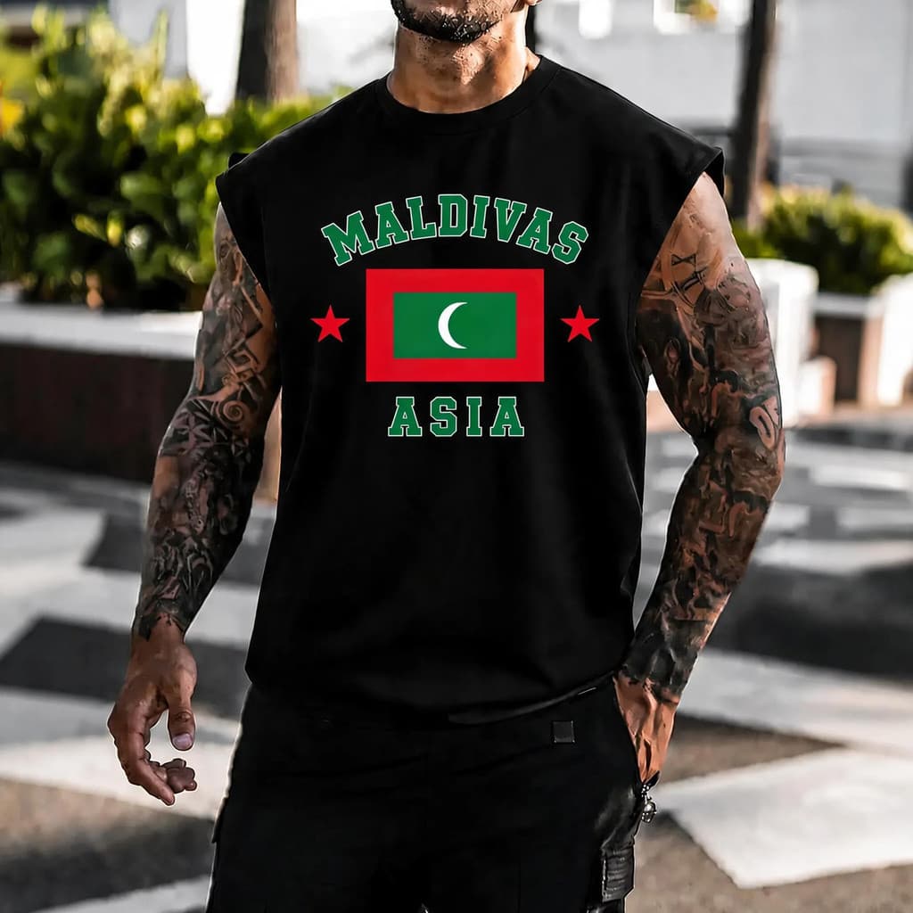 Cavada Regata Camisa Continentes Maldivas Asia
