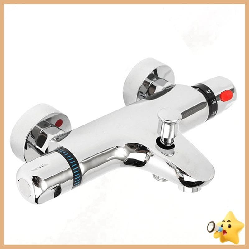 Torneira Misturadora Termostática Para Banheiro , Quente E Fria , Válvula De Mistura , Banheira , Conjunto De Torneiras