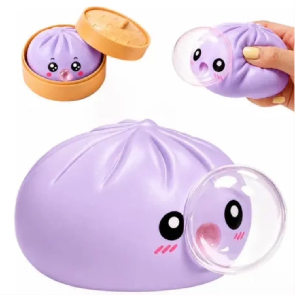 Dumpling Squishy Bubble Bolinho Surpresa Antiestress - Unidade
