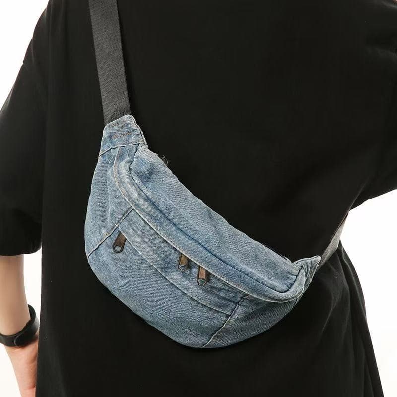 Bolsa De Peito Jeans De 5 Cores De Alta Qualidade , crossbody De Ombro Único