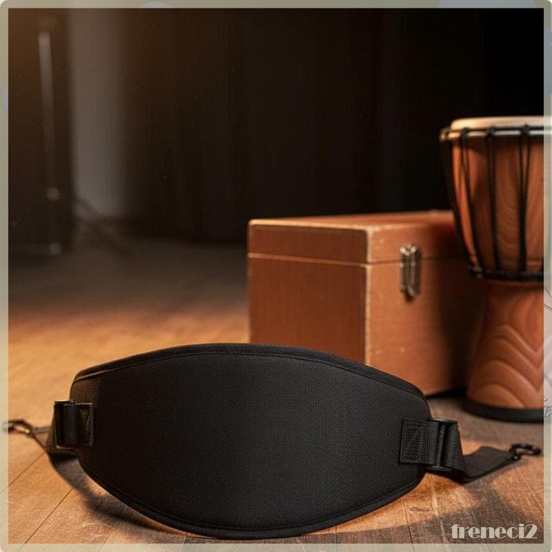 [Freneci2] Cinto De Tambor Ergonômico Com Suporte Para Alça De Lona Portátil Conjunto De Bateria Eletrônica E Uso Manual