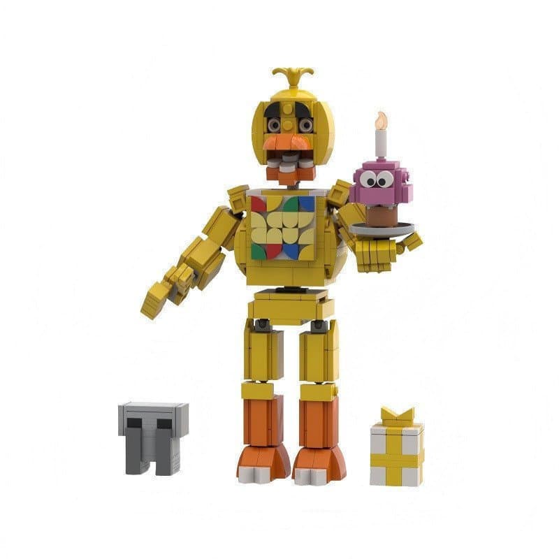 Blocos de construção domésticos MOC mais vendidos, figuras da série Freddy, brinquedos de montar.