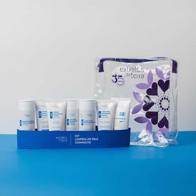 Mini Kit Limpeza de Pele Profissional - Estudante Extratos da Terra