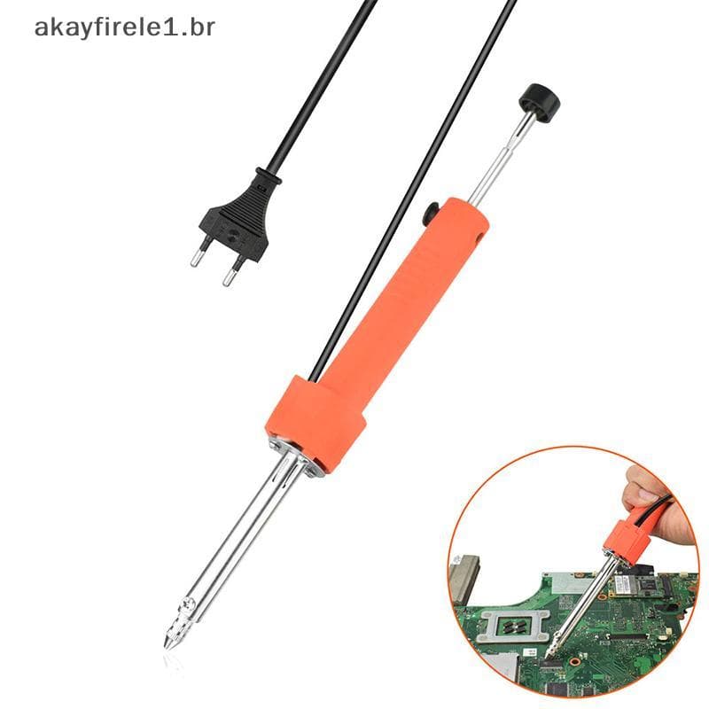 akayfirele1 Solda A Vácuo Eletrotérmica Suer 110-220V Ue Eua Durável Bomba Desoldagem Caneta De Ferro De Ferramenta De R