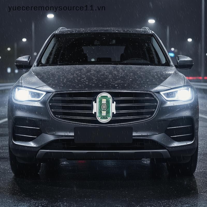 YS Premium 4pcs Luz De Advertência LED Sem Fio Recarregável Anticolisão Para Segurança De Carro De Motocicleta .