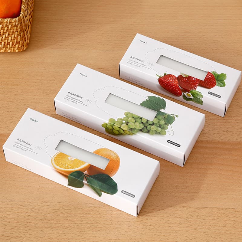 Fasola saco descartável para manter frescos, cozinha, alimentos domésticos, alimentos, removível, espessado, geladeira,