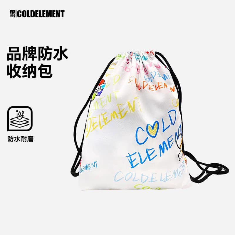 Elementos frios Design Original mochila à prova dwaterproof água saco de praia crianças maiô saco de armazenamento saco