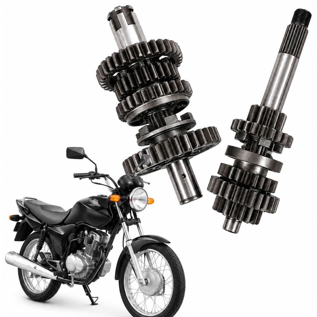 Câmbio Completo Titan 150 2004 a 2008 Original Motor