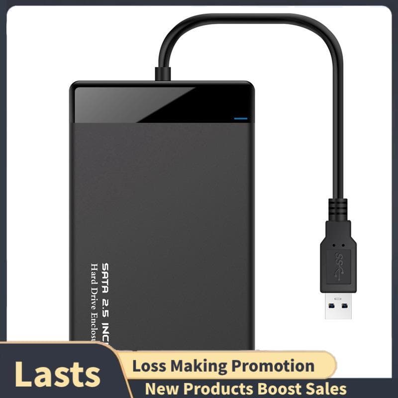 Caso HDD 2.5 Polegada SATA Para USB 3.0 Adaptador Gabinete De Disco Rígido SSD Caixa HD Externo