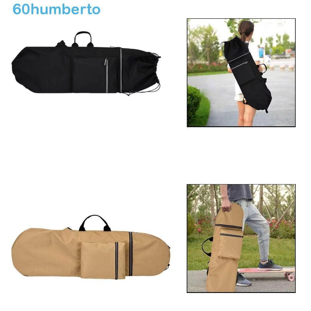 Bolsa Para Skate HUMBERTO , Tecido Oxford Com Alça Transporte De , Fecho Cordão